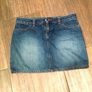 Old Navy denim mini